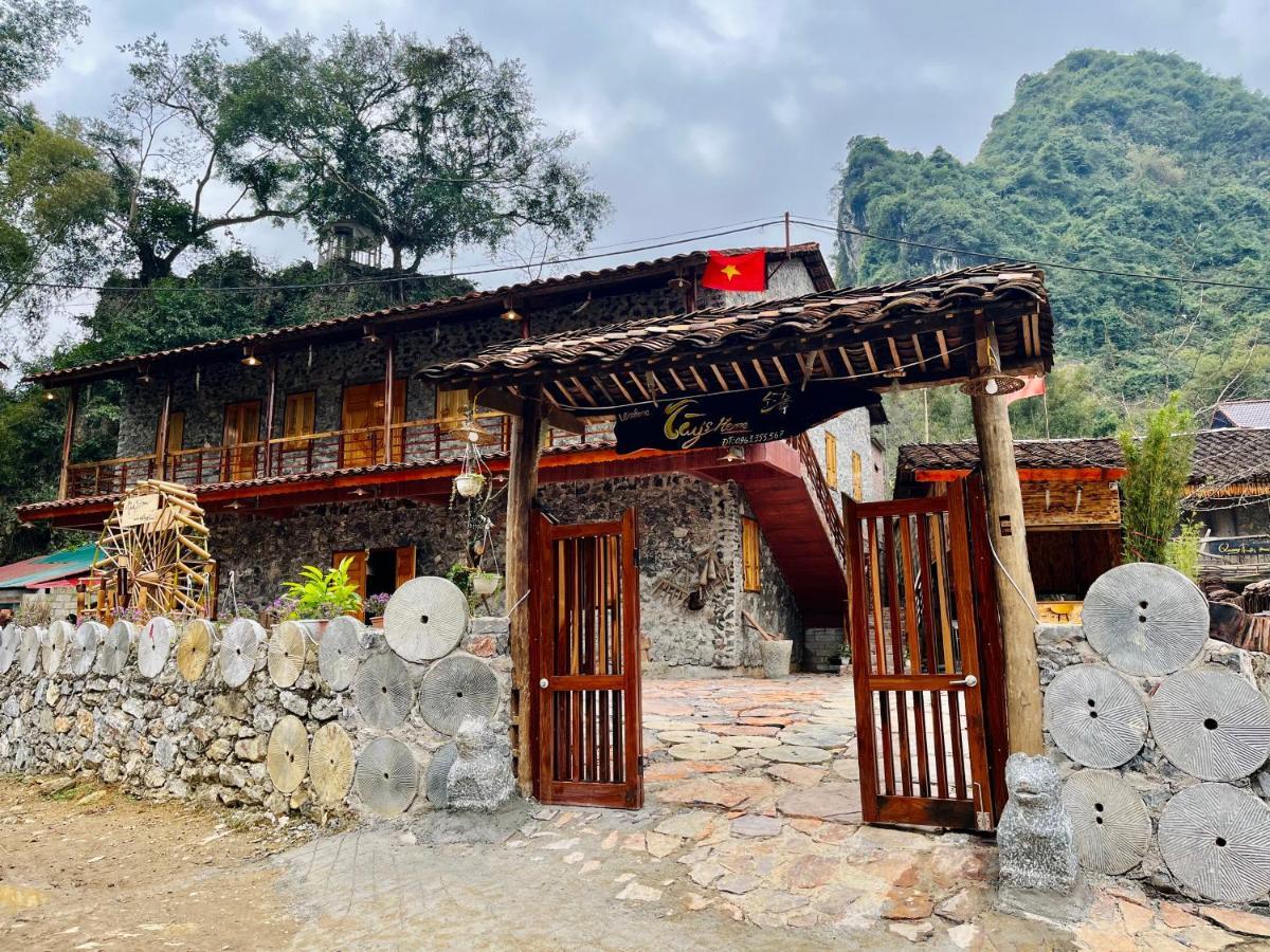 Tay Homestay Lang Da Co Khuoi Ky- Ban Gioc Cao Bang Buitenkant foto